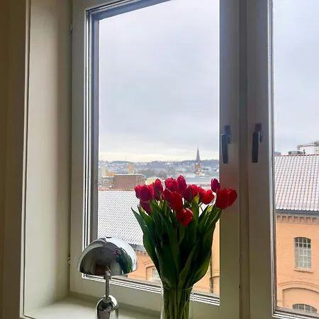 Lägenhet Top-floor Flat With Views Over And Ostmarka Oslo